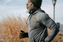 Man jogging early morning before attending a lecture about: “Where is collagen found?”
