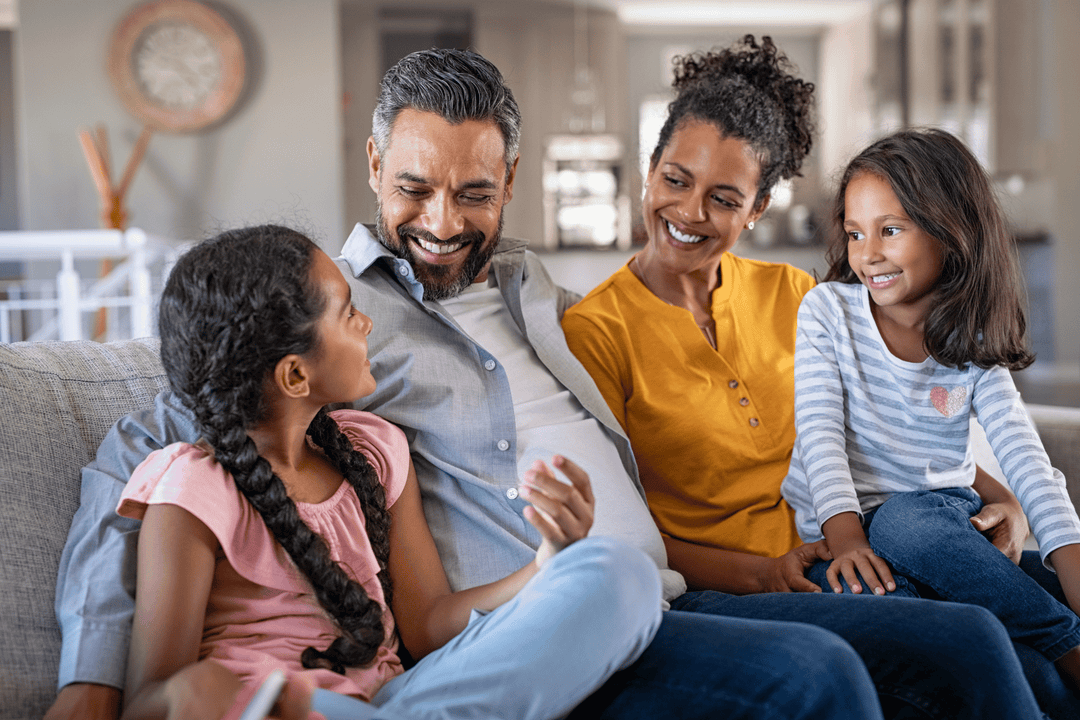 Happy family talking about what supplements are good for the liver?