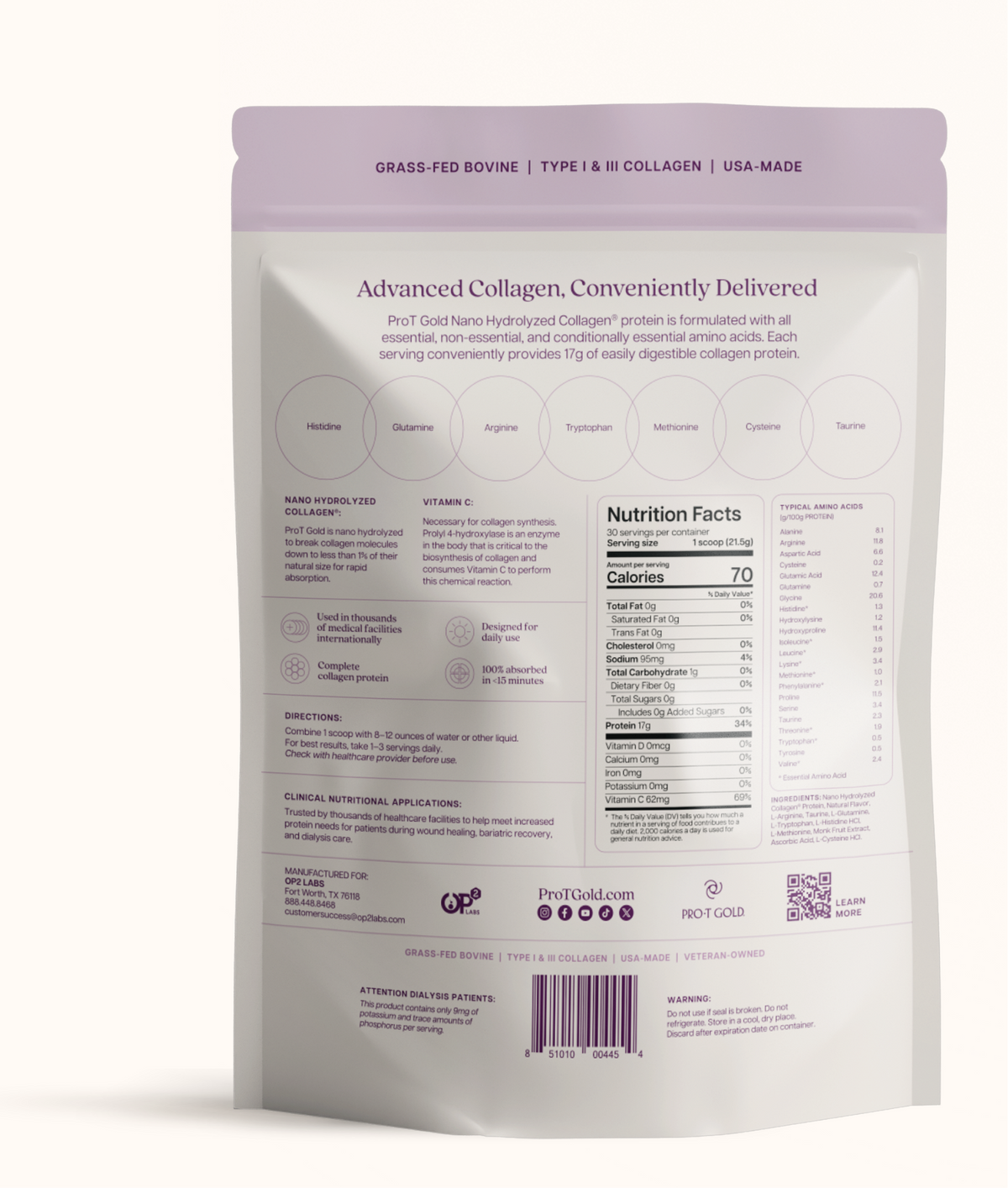 ProT Powder Collagen Protein – ProT Gold Collagen Protein