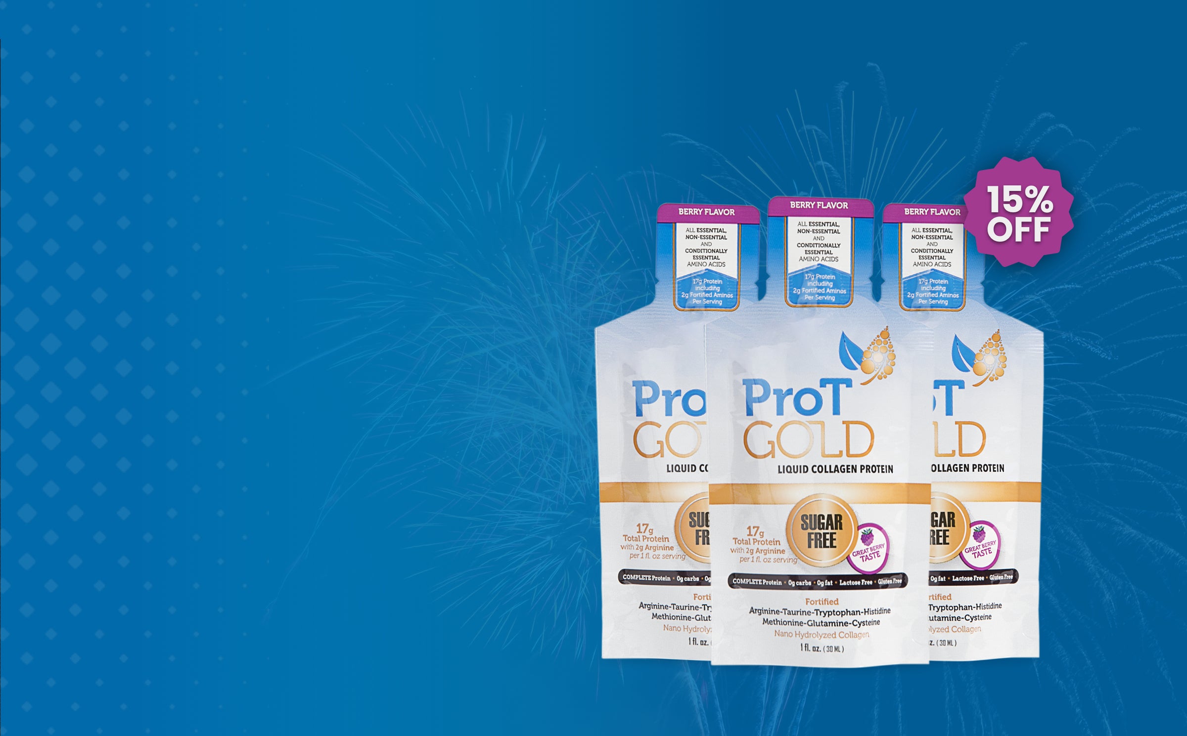 Collagen Protein Powder by ProT Gold - Vanilla by ProT Gold - Exclusive  Offer at $48.00 on Netrition
