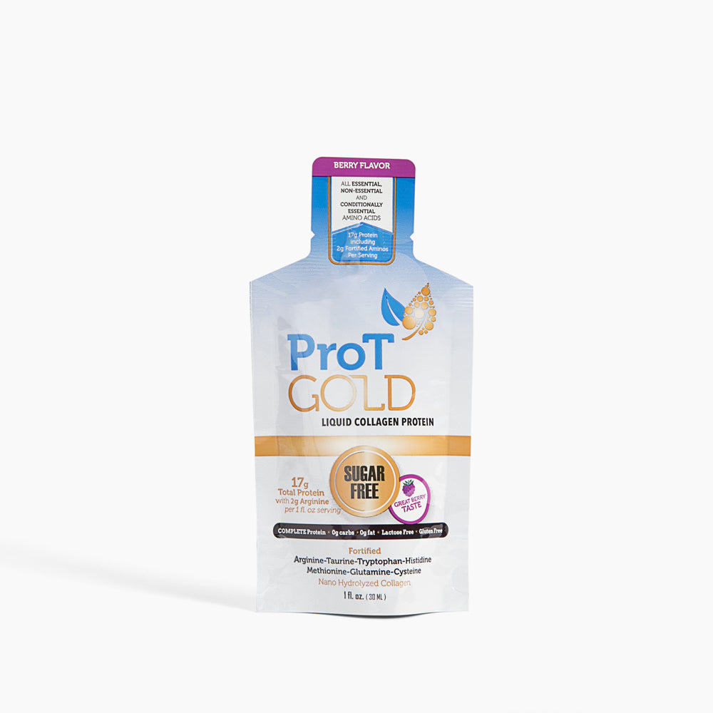 PROT Gold Liquid Collagen Protein 30oz Bottle / Berry